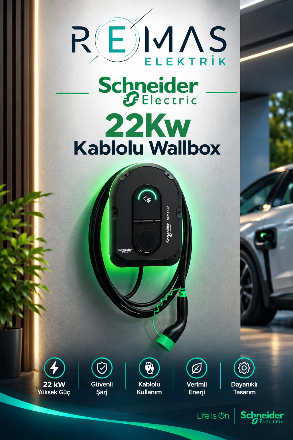 Schneider EVlink Wallbox